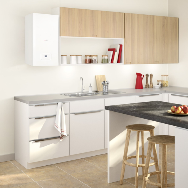 SemiaFast Condens Chaudière à condensation chauffage et ECS 35 kW - SAUNIER DUVAL - 0010019940