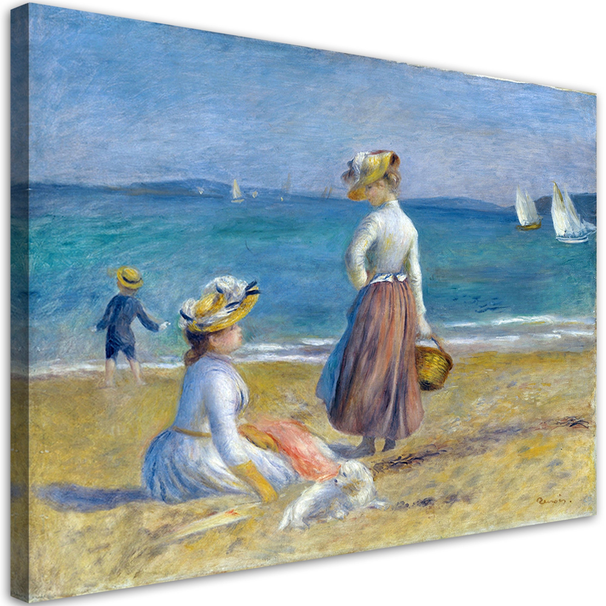 Obraz Auguste Renoir Na plaży 90x60