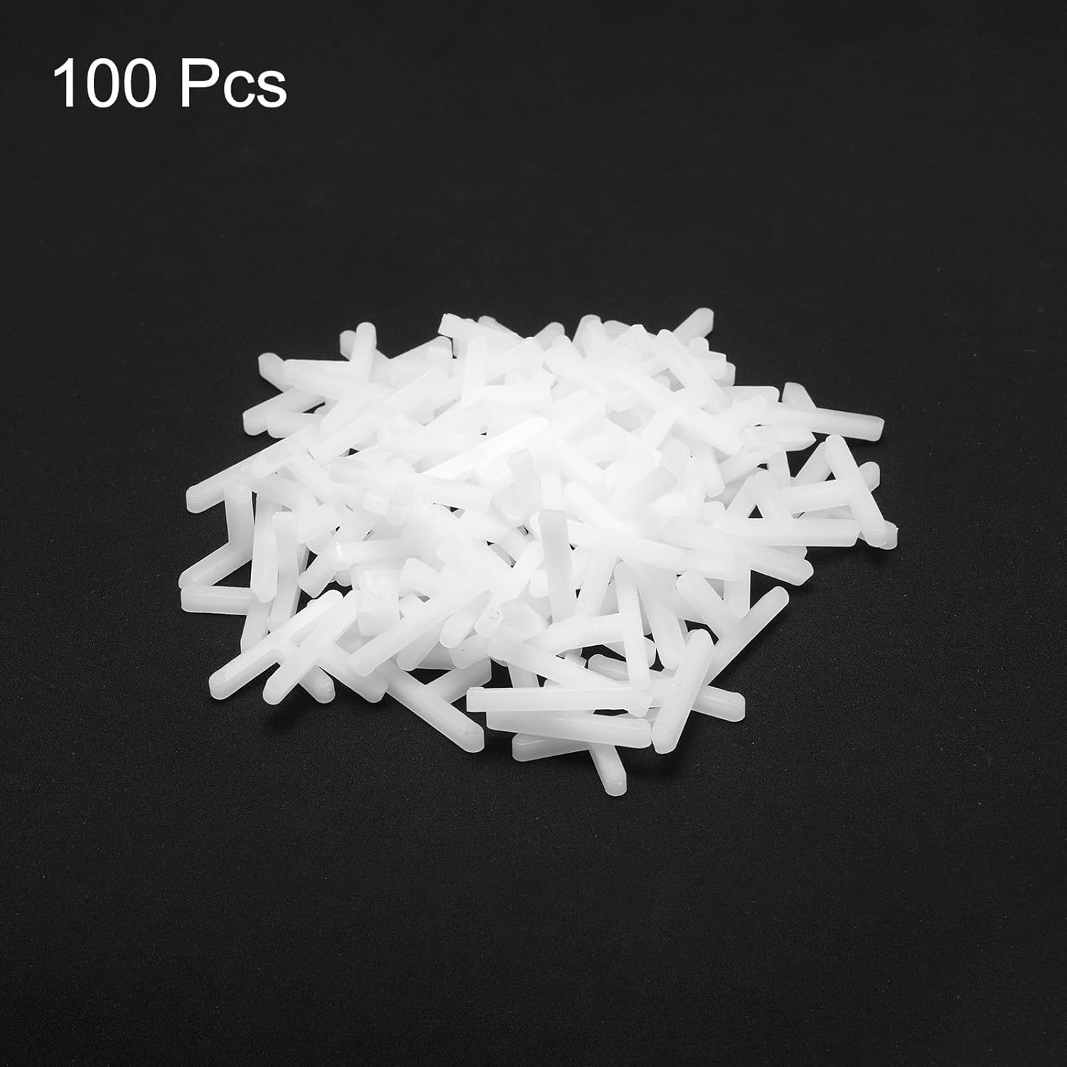 100Pcs Entretoises de Carrelage en Plastique Dur de 3mm de Type T pour L'Installation de Carreaux, Clips D'Espacement Céramique pour Mur et Sol - 3