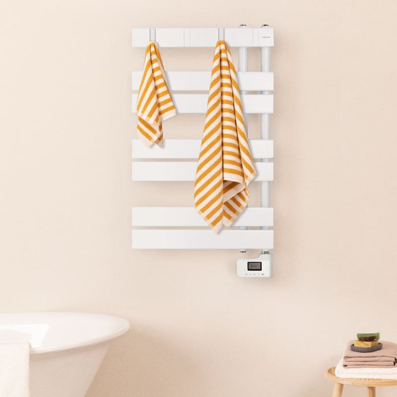 WARM TOWEL MODERN - Elektryczny wieszak na ręczniki olejowe 400W
