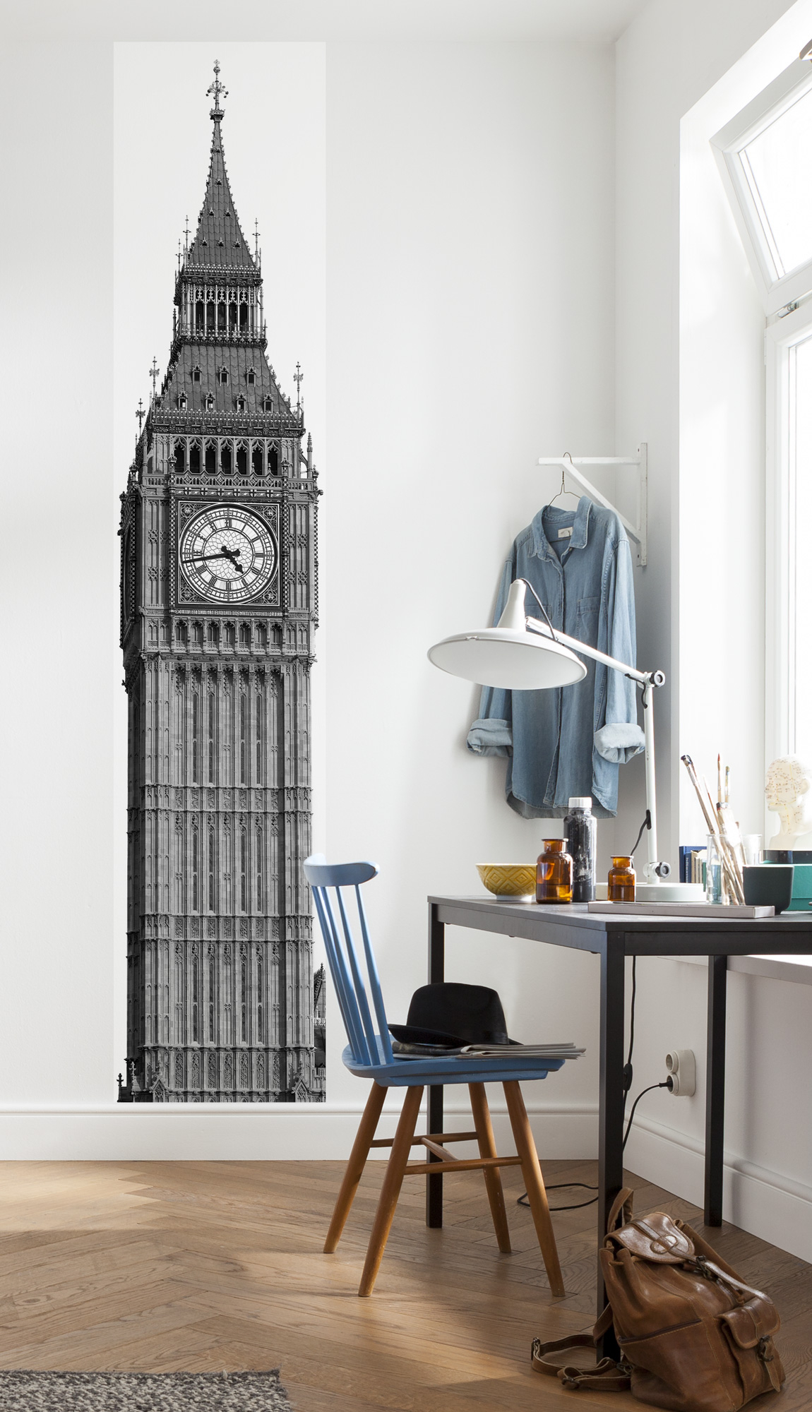 Papel pintado no tejido panorámico de komar - big ben - talla: 50 x 250 cm