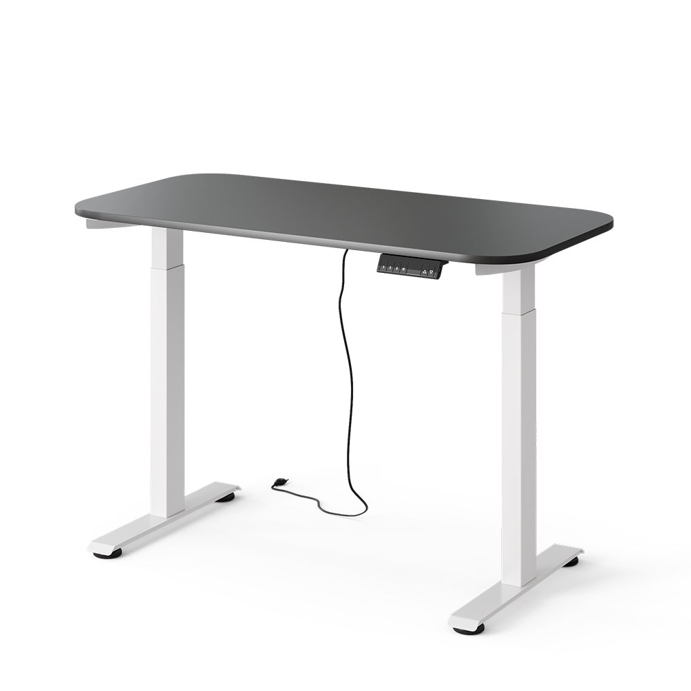 Vicco Biurko Elevate, Biały/antracyt, 120 x 60 cm 2 silniki