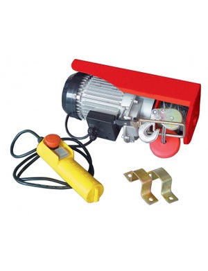 Treuil électrique 220 V, hauteur de levage 6 à 12 m, treuil moteur, palan pour ateliers, garages et usines, avec interrupteur d'arrêt d'urgence, arrêt de fin (1600 W/1000 kg