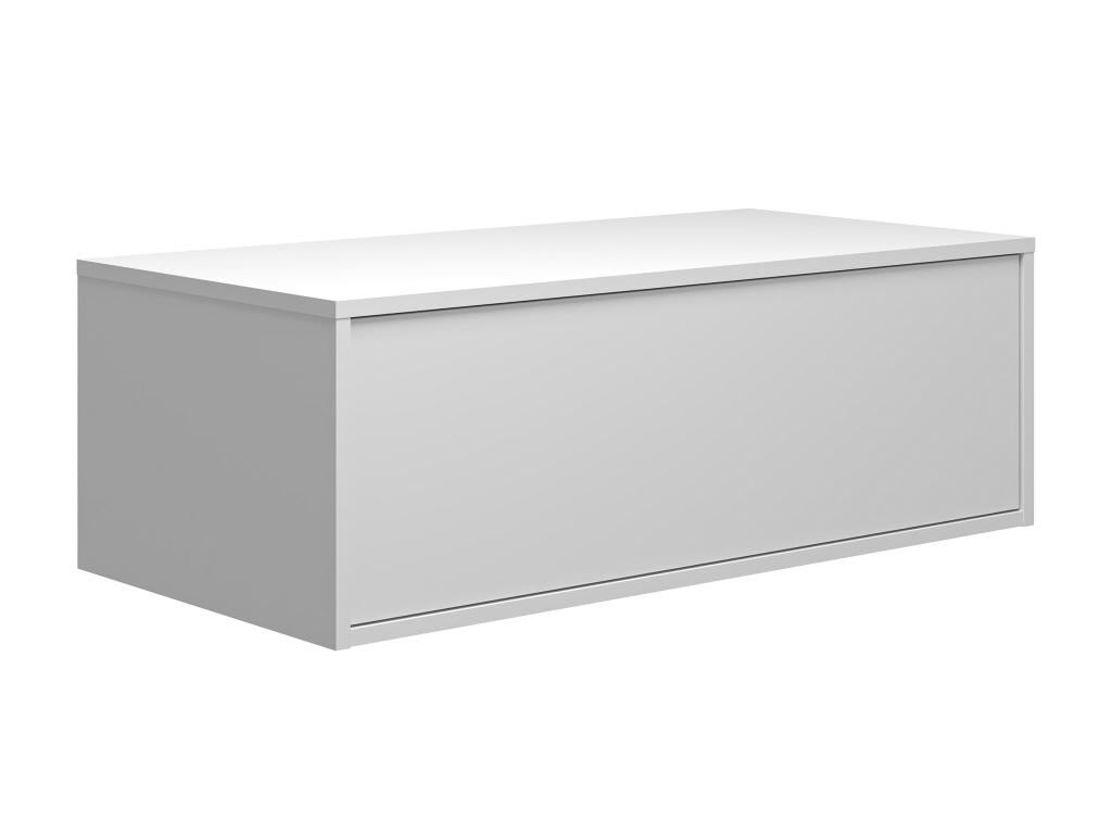 Szafka łazienkowa wisząca pod umywalkę - Biały - 94 cm - TEANA II