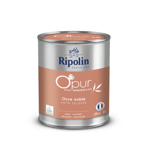 Peinture O'Pur Satin Ocre Nubie 2L