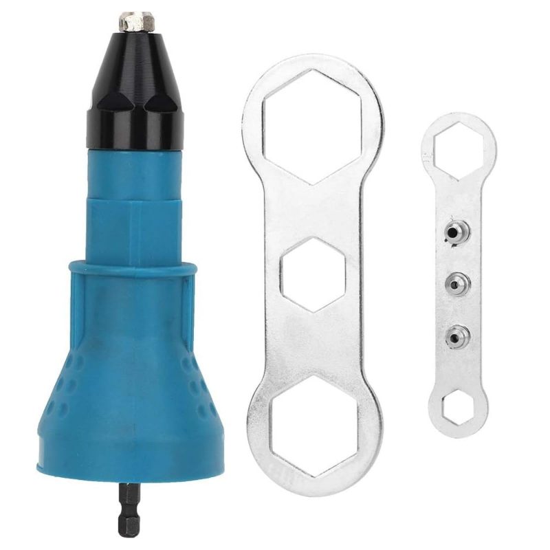 Outil de rivetage électrique, adaptateur de rivetage électrique avec 4 ...