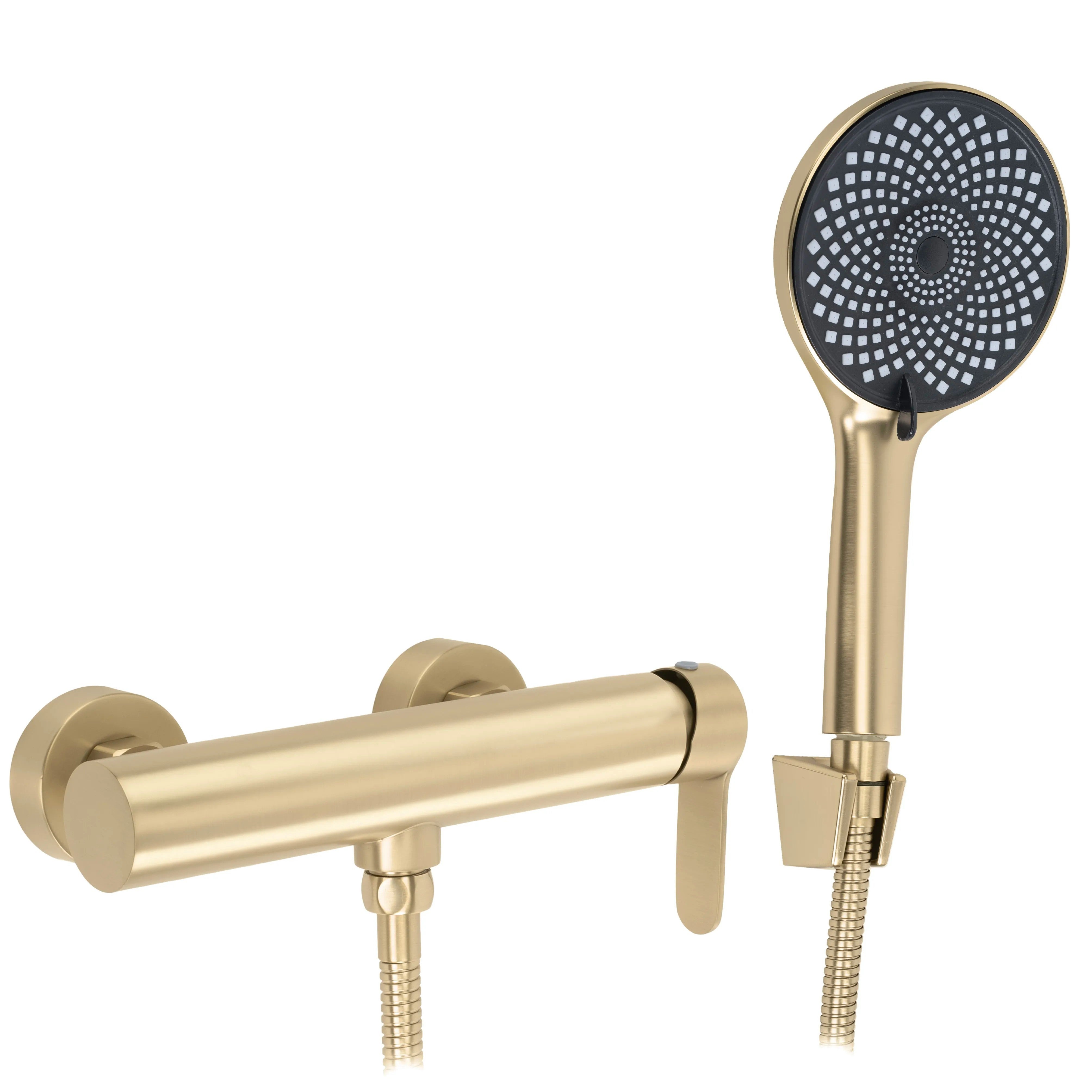 Rea Baterie De Duș Arcos Brush Gold