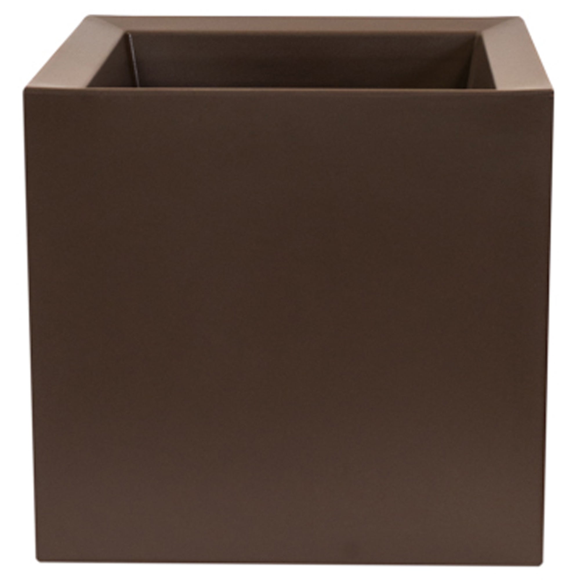 Player Vaso In Polietilene RotoStampato – Antracite, 40x40 Cm, Con Ritenzione Idrica, Per Interni/Esterni