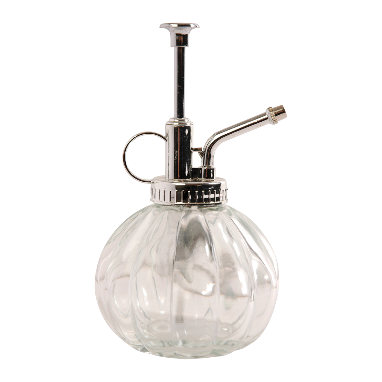 Spryskiwacz do Roślin Przezroczysto-Srebrny 0,25 L – Szkło 8,8x8,8x15,4 cm