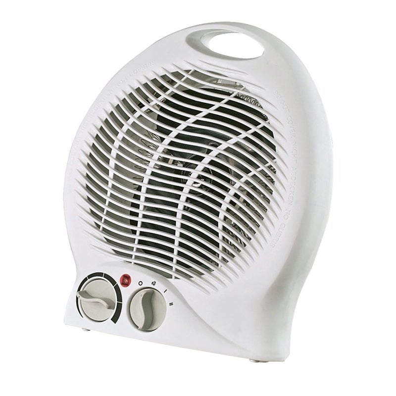 Grzejnik etryczny z termowentylatorem – 3 tryby – biały