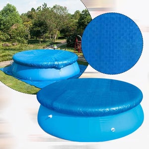 Bâche De Protection Pour Piscine Ronde 183 Cm Ou 244 Cm - Antipoussière, Antivent, Écologique