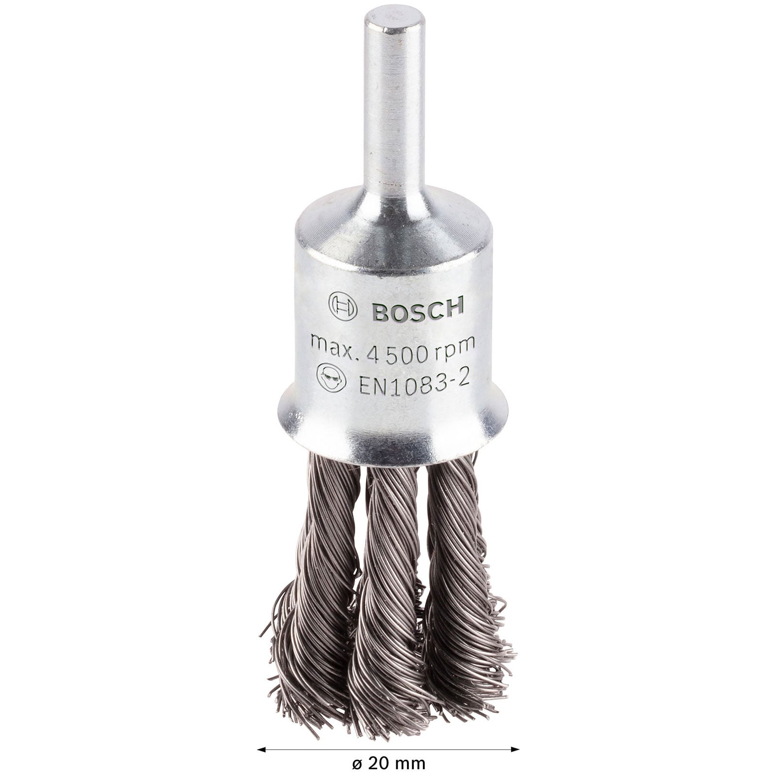 Szczotka metalowa Bosch Pro 19 mm 4500 obr./min - 3