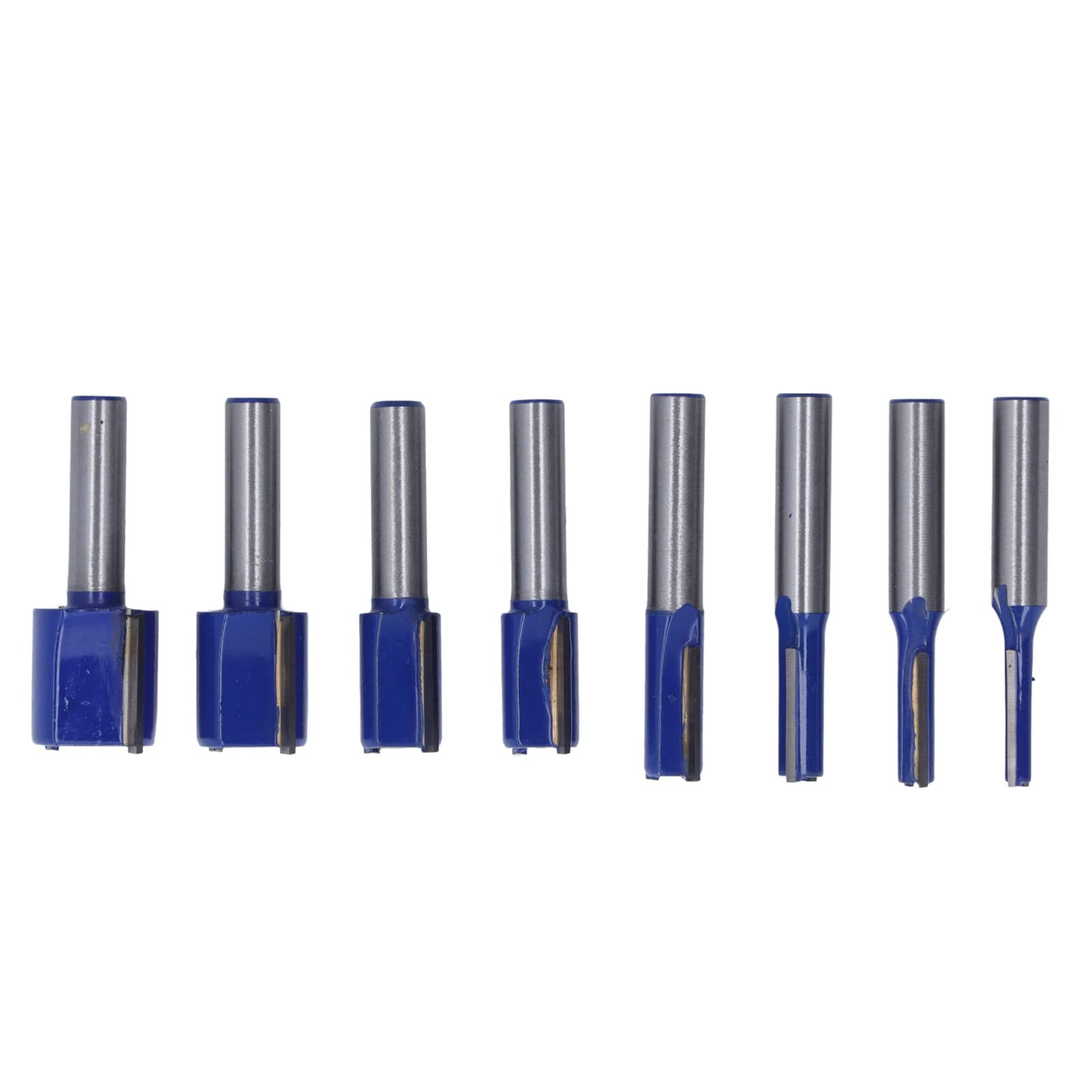 Lot De 3 Fraises à Rainurer Pour Bol Et Plateau - Tige 8 Mm, Diamètres 12.7, 19 Et 28.5 Mm - Pour Défonceuse, CNC