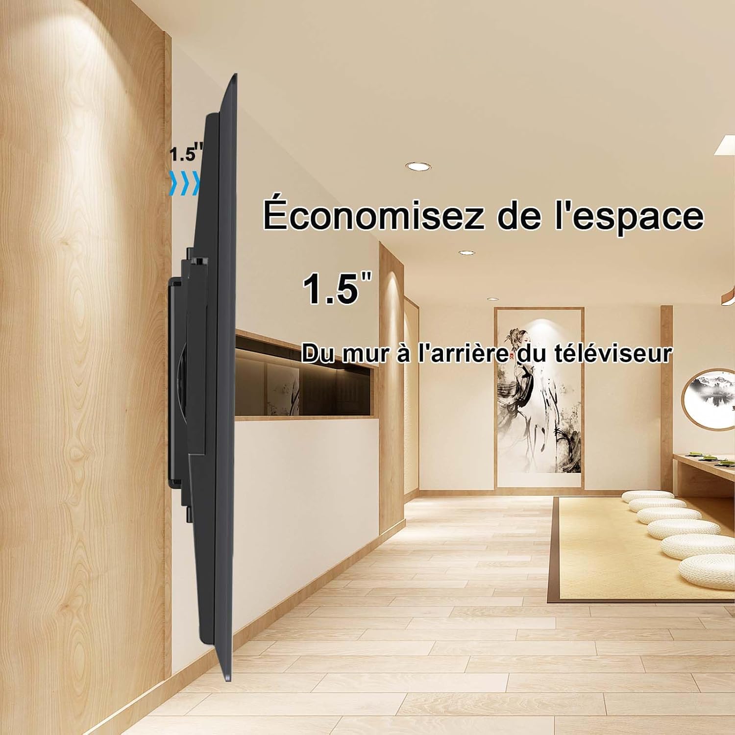 Support Mural TV inclinable pour la Plupart 26 à 65