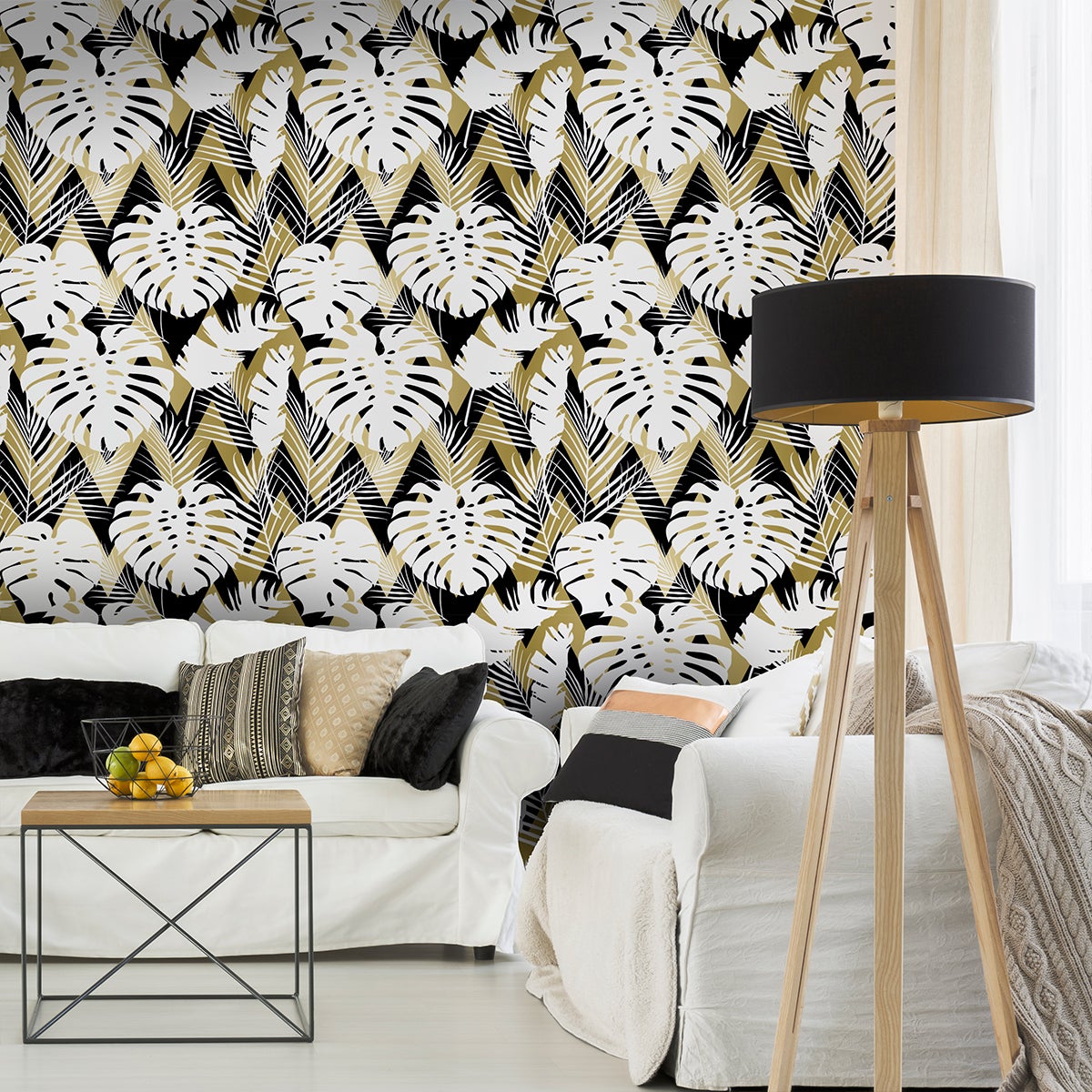 Adesivo carta da parati tropicale Brazil - Sticker adesivo - adesivi murali - 50x50cm - 3