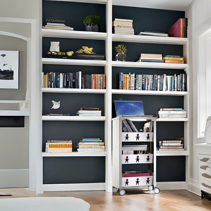 Carrello con ruote portatutto, 83,50 x 43,50 x 30,50 cm. BALI - 2