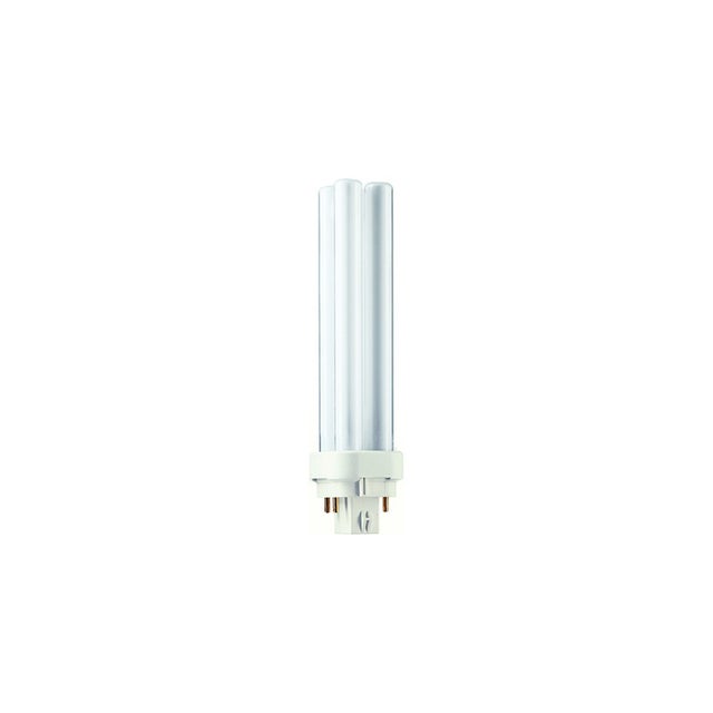 ampoule master pl-c g24q-2 4broches 18 watts code couleur 830