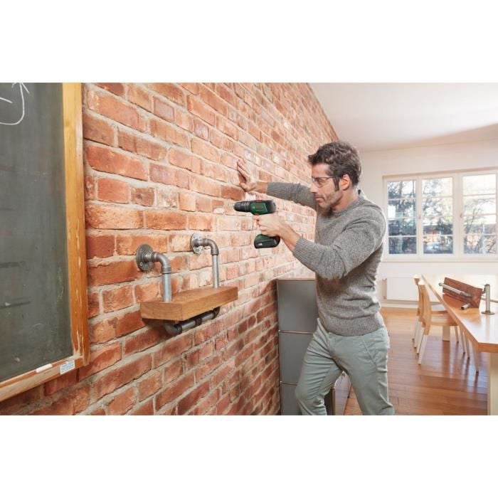 Trapano a percussione/avvitatore a percussione universale a batteria a 2 velocità 18V - Strumento nudo - 3