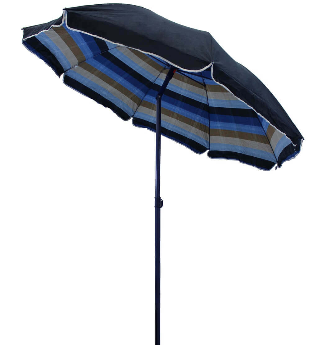 Parapluie De Plage Surdimensionné 68" Auto-ouvrant UPF 50+ - Anti-vent