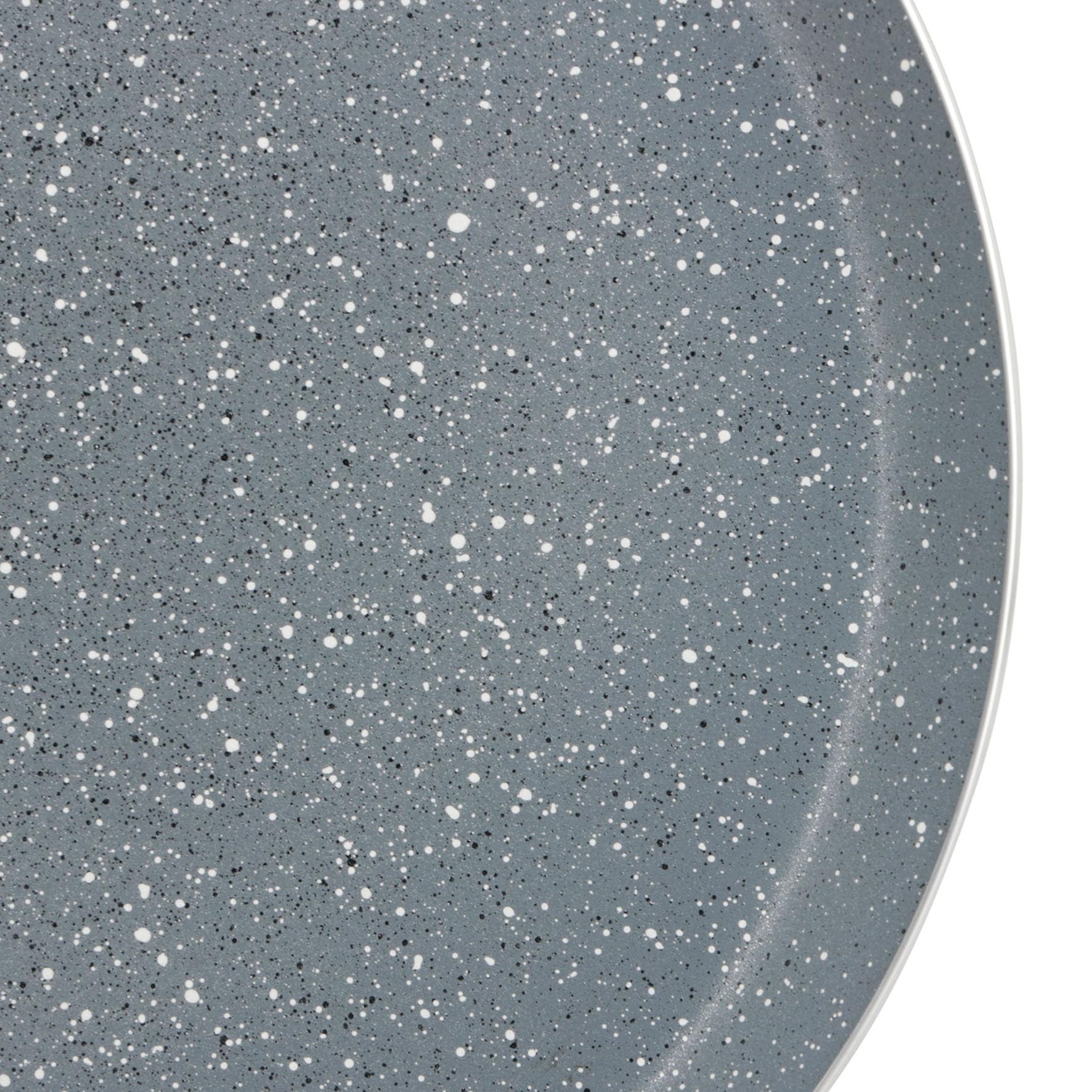 Crealys 539346 - Padella per frittelle in alluminio AUTAN Ø 26 cm, rivestimento antiaderente sano in ceramica effetto pietra, colore: grigio, manico - 2