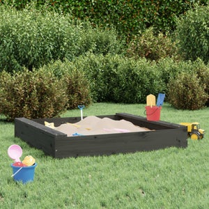 Arenero Redondo Para Niños +3 Años Con Asientos Y Cubierta - 120x120x20 Cm, HDPE, Para Exterior