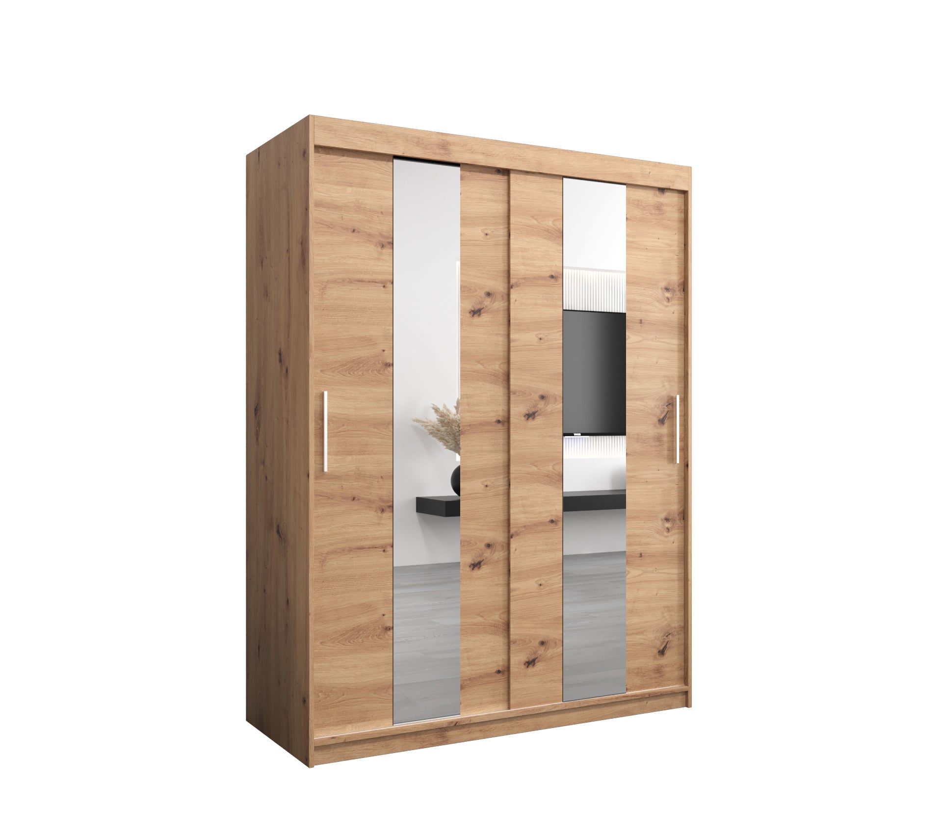 Szafa przesuwna garderoba POLE 150 x 62 x 200 cm Artisan - Abiks Meble