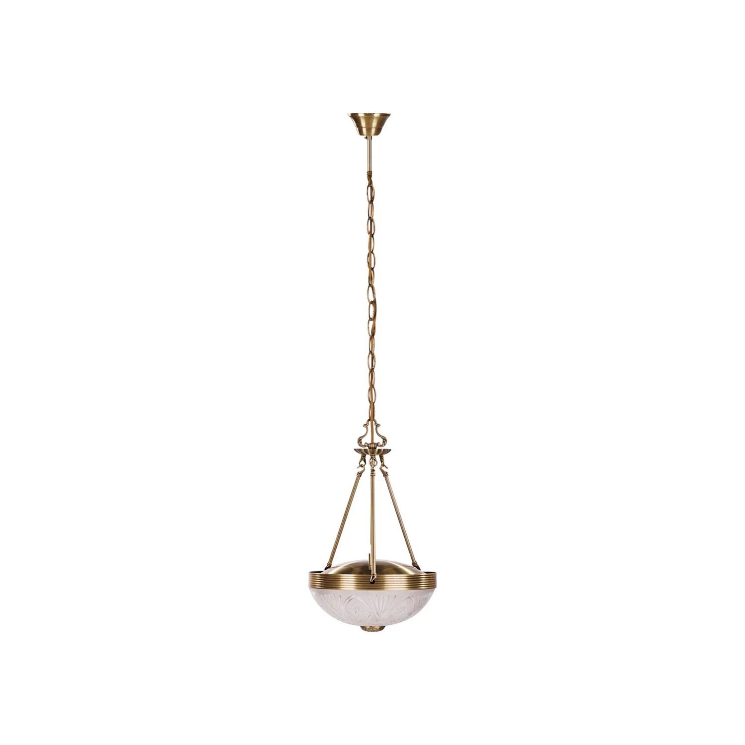 Lampa wisząca Annabella brązowo-biała 2xE27x60W metal wym:110x32x32cm IP20 Rabalux