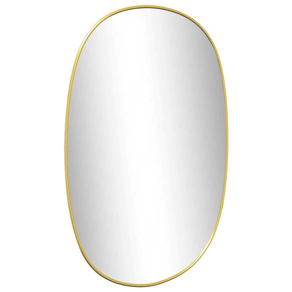 Espelho de parede dourado 50x35 cm- COMFORTXL - 4