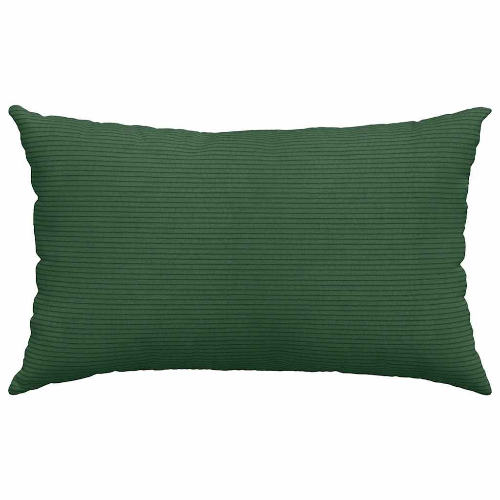 Coussins de canapé 2 pcs Vert foncé 50 x 30 cm vidaXL - 6