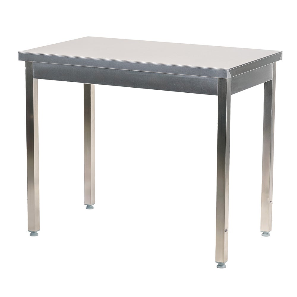 Romux® Table en Acier Inoxydable pour Restauration Centrale sans ...