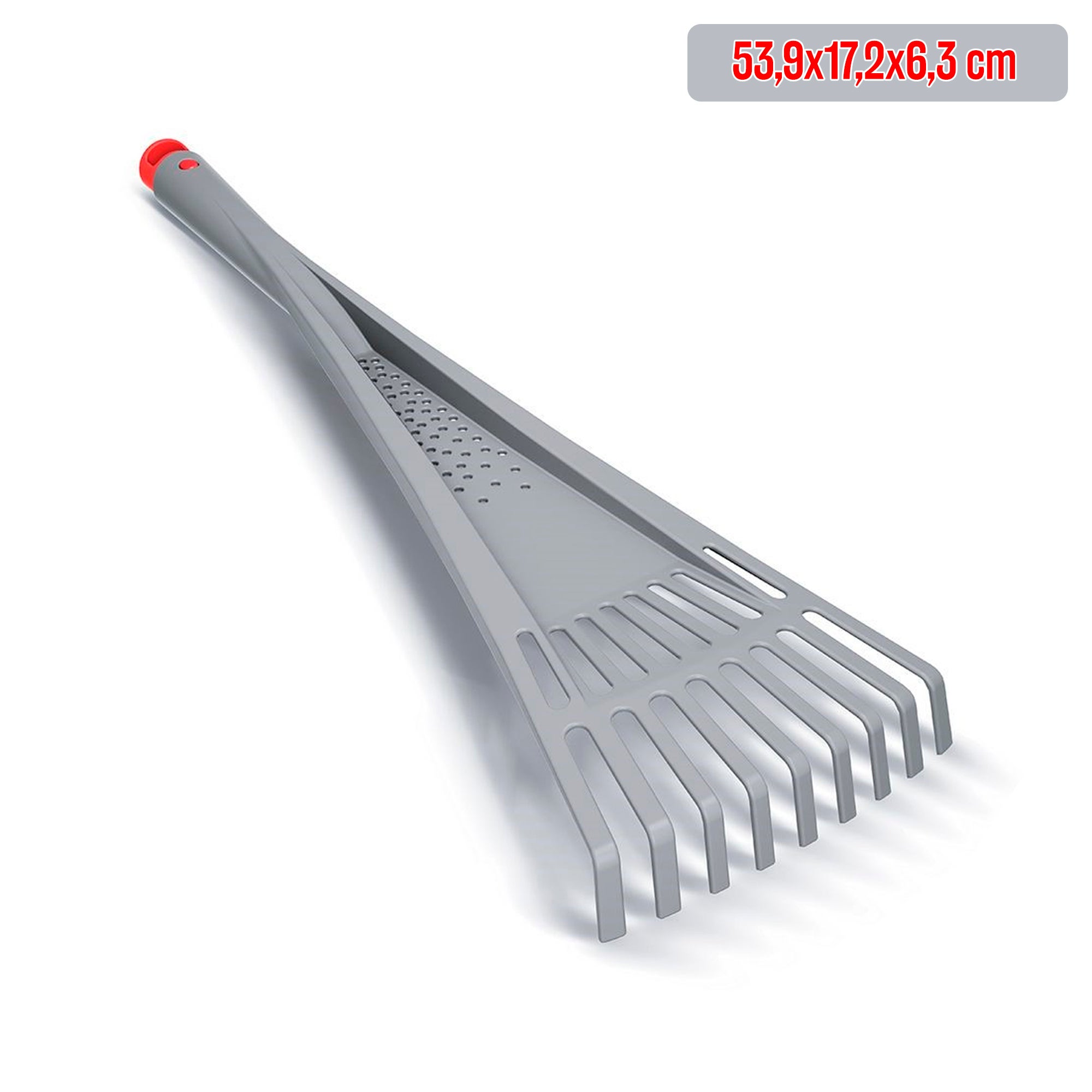Ancinho R RAKES PLUS, dimensões (mm) 539x172x63, cor Cinza - 3