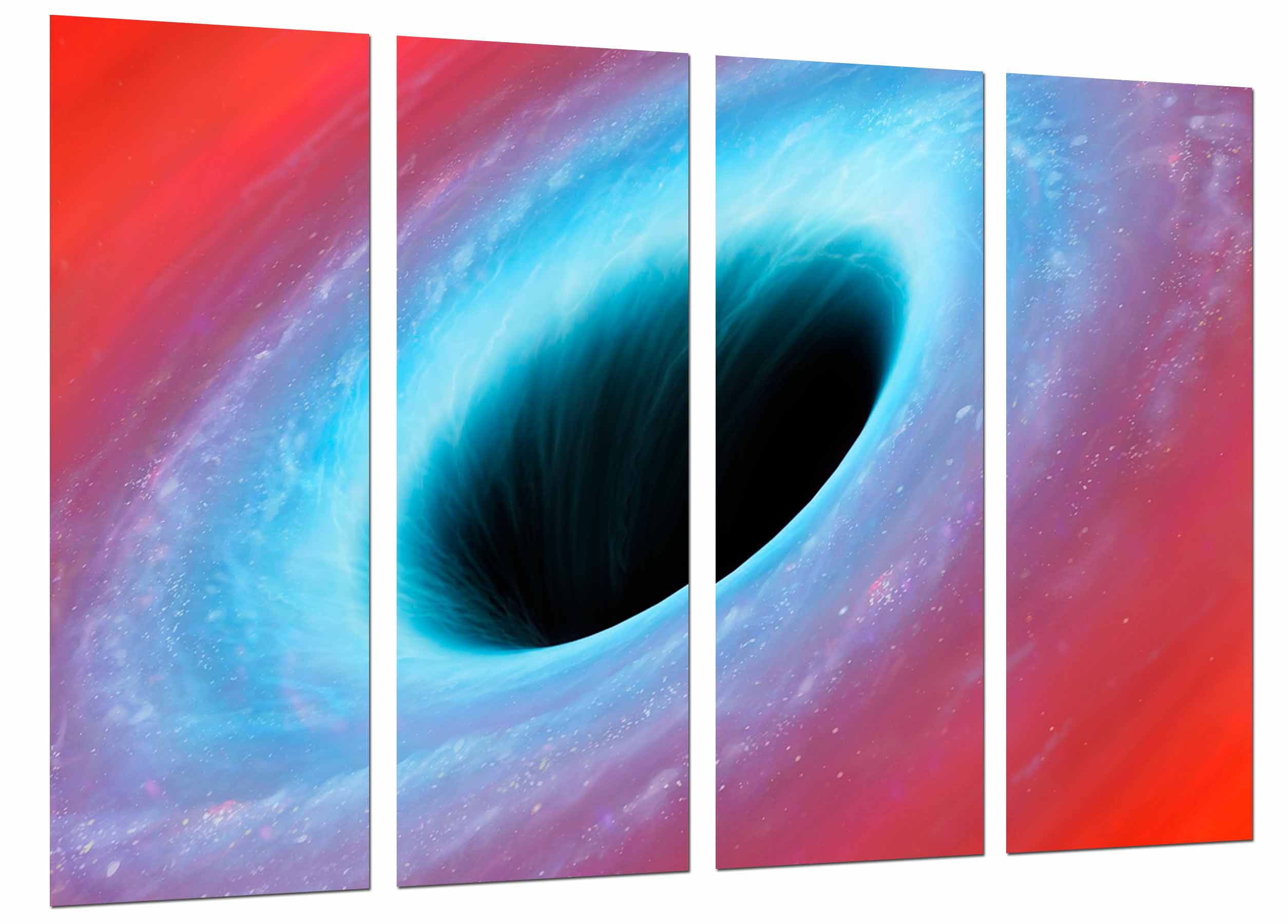 Cielo, agujero negro, astronomia, planetas, impresión fotográfica sobre madera, cuadro moderno decorativo