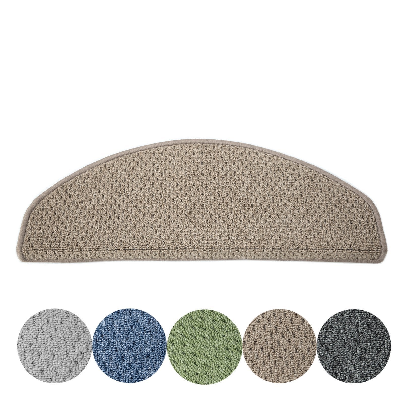 KARAT >Tapis D'escalier York Jaune 19 X 56 Cm | Leroy Merlin