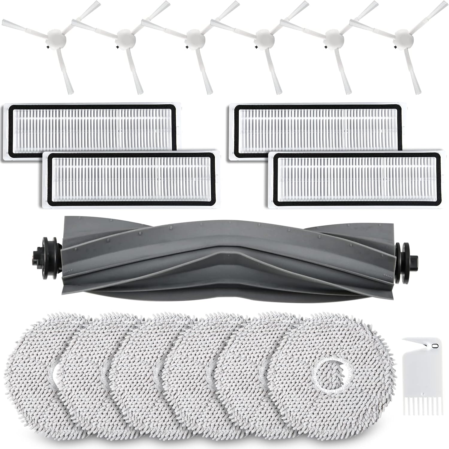 Kit D'accessoires De Remplacement Pour Aspirateur Robot D10 Plus Gen 9412 - Pièces Neuves Génériques - SODIAL