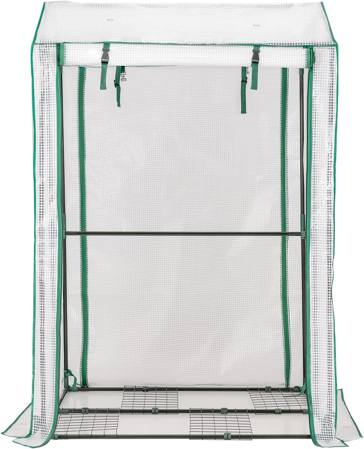 4,7 m² Schowek na Narzędzia Ogrodowe, Pomieszczenie na Narzędzia Ogrodowe z Podwójnymi Drzwiami, Schowek Ogrodowy 259,5 x 206,5 x 180 cm