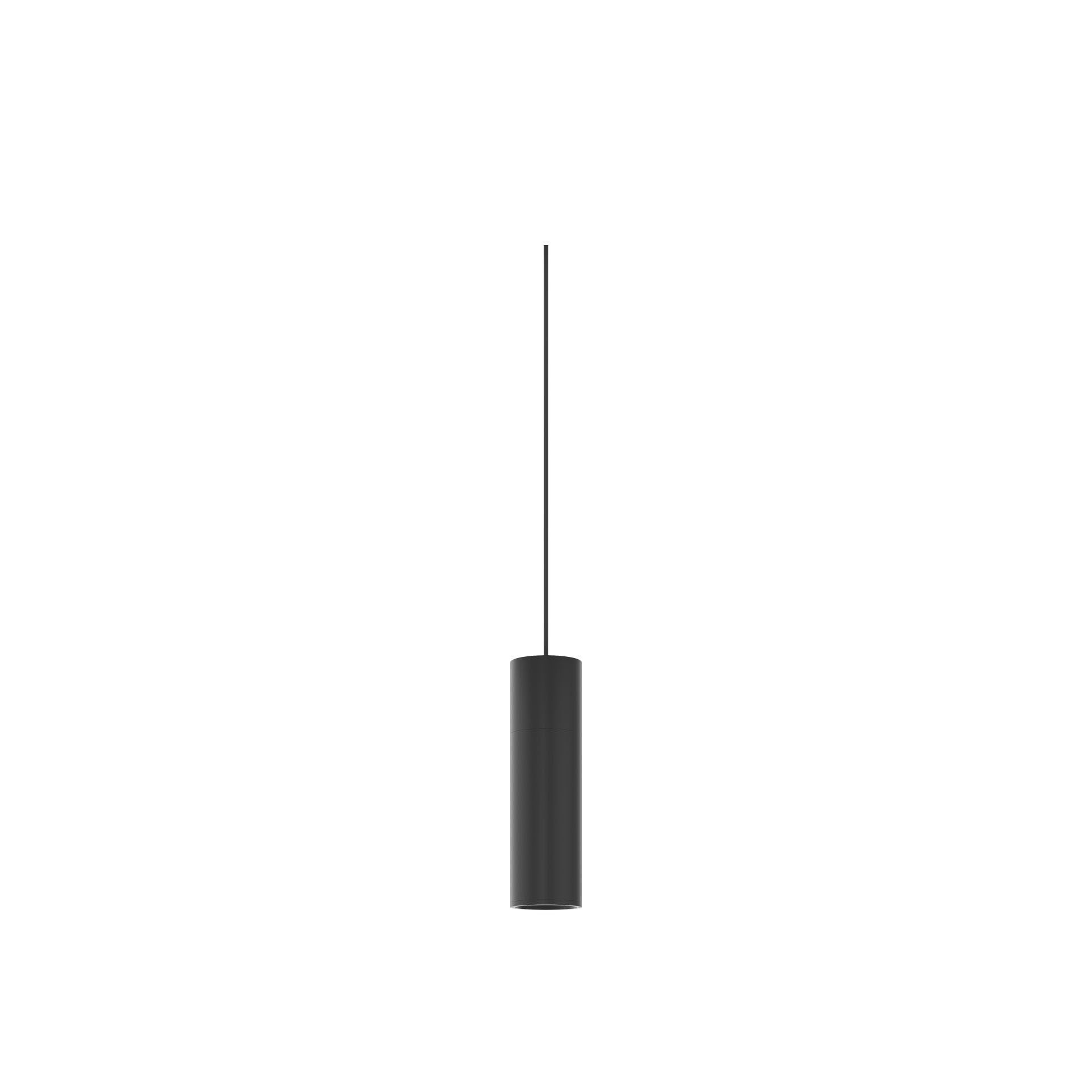 Lampă suspendată LED Nano Alp Space 5W 45º CCT întrerupător 2700K/3200K/4000K Negru mat - Sistem modular Beneito & Faure