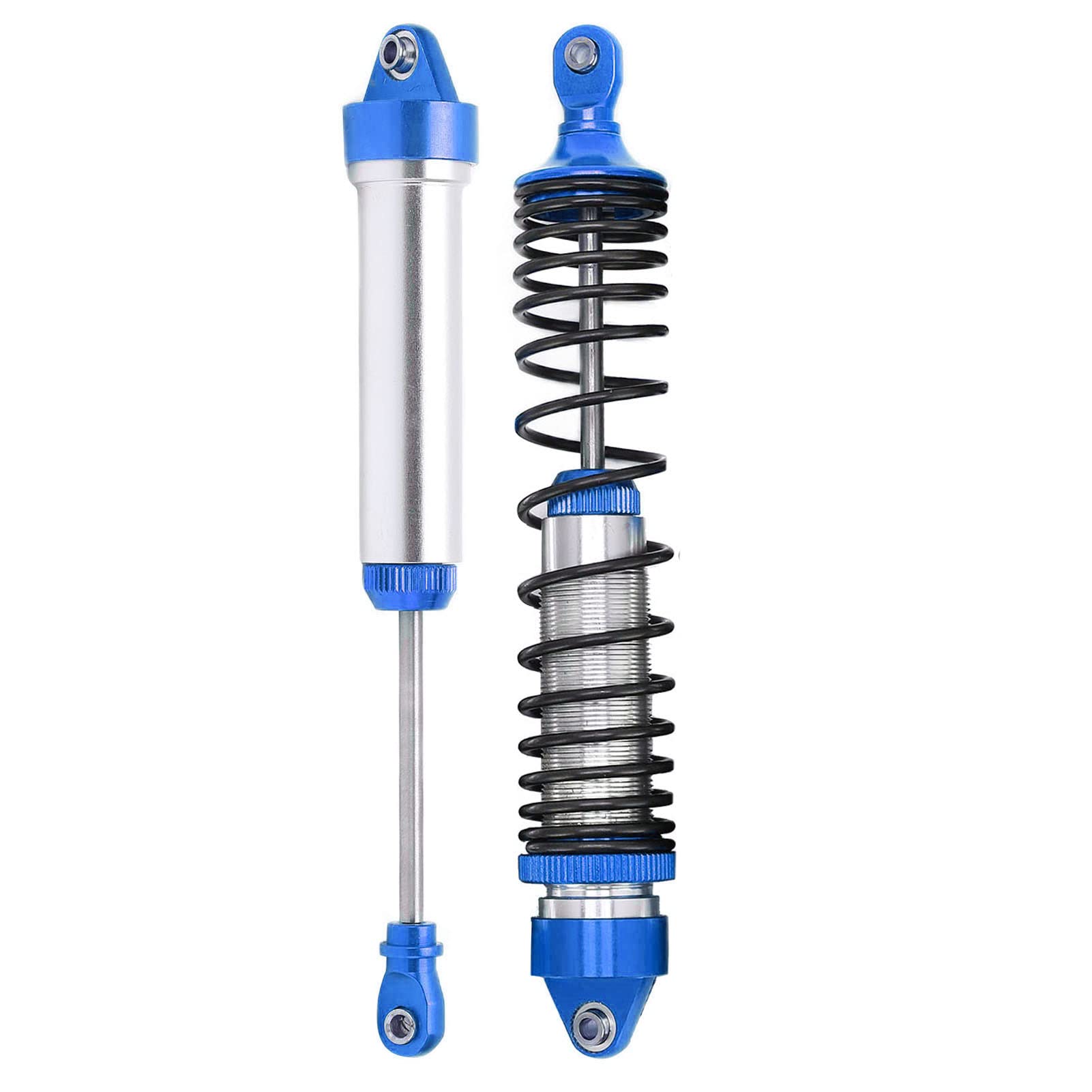 Set di ammortizzatori RC Ammortizzatore anteriore e posteriore in lega di alluminio per TRAXXAS UDR (blu scuro) - 9