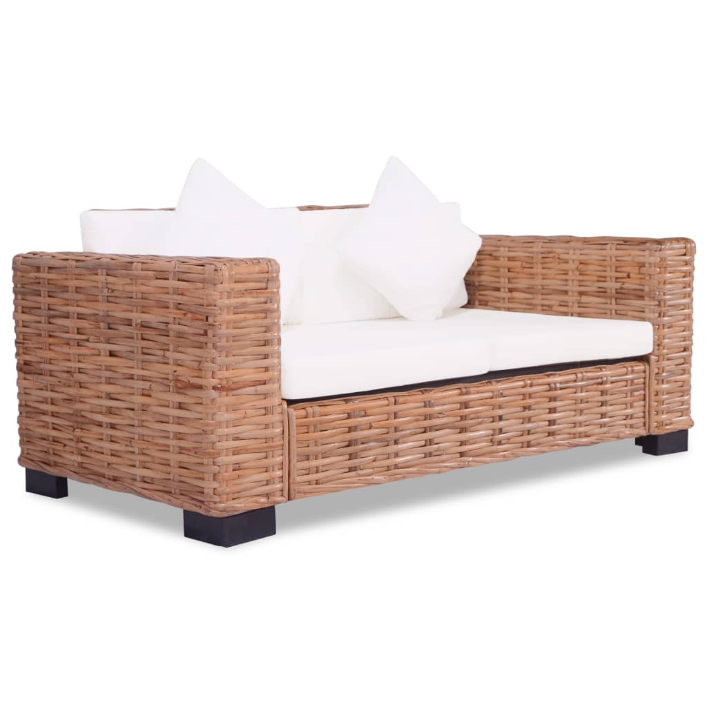 Set divano 15 pezzi in rattan naturale 02_0019691 - 2