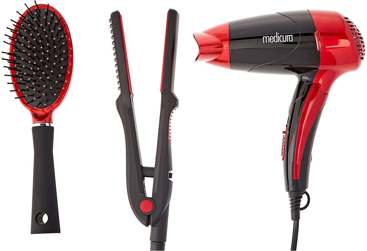 SPAZZOLA ASCIUGACAPELLI 4 in 1 ad aria calda Lisciante Arricciacapelli 1000W EUR 46,90 - IT