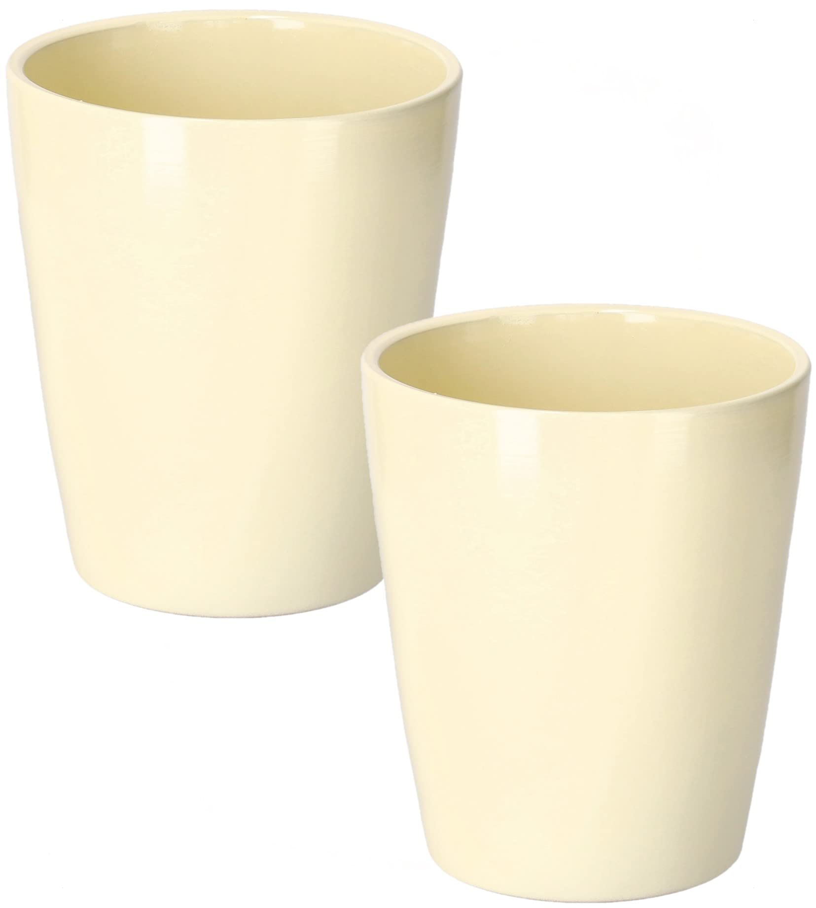 2x osłonka 12 doniczka donica ceramiczna na kwiaty - KOTARBAU