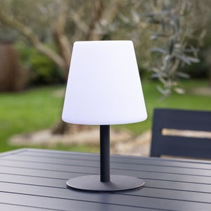 Lampe De Table LED Sans Fil OLIVE - Dimmable 230 Lumens - Autonomie 7h - Design Aluminium Vert
