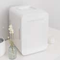 Mini Frigo Cosmétique 10l, Avec Miroir Et LED, 12v/220v, Froid Et Chaud, Rose Mini Frigo Cosmétique 10l, Avec Miroir Et LED, 12v/220v, Froid Et Chaud, Rose