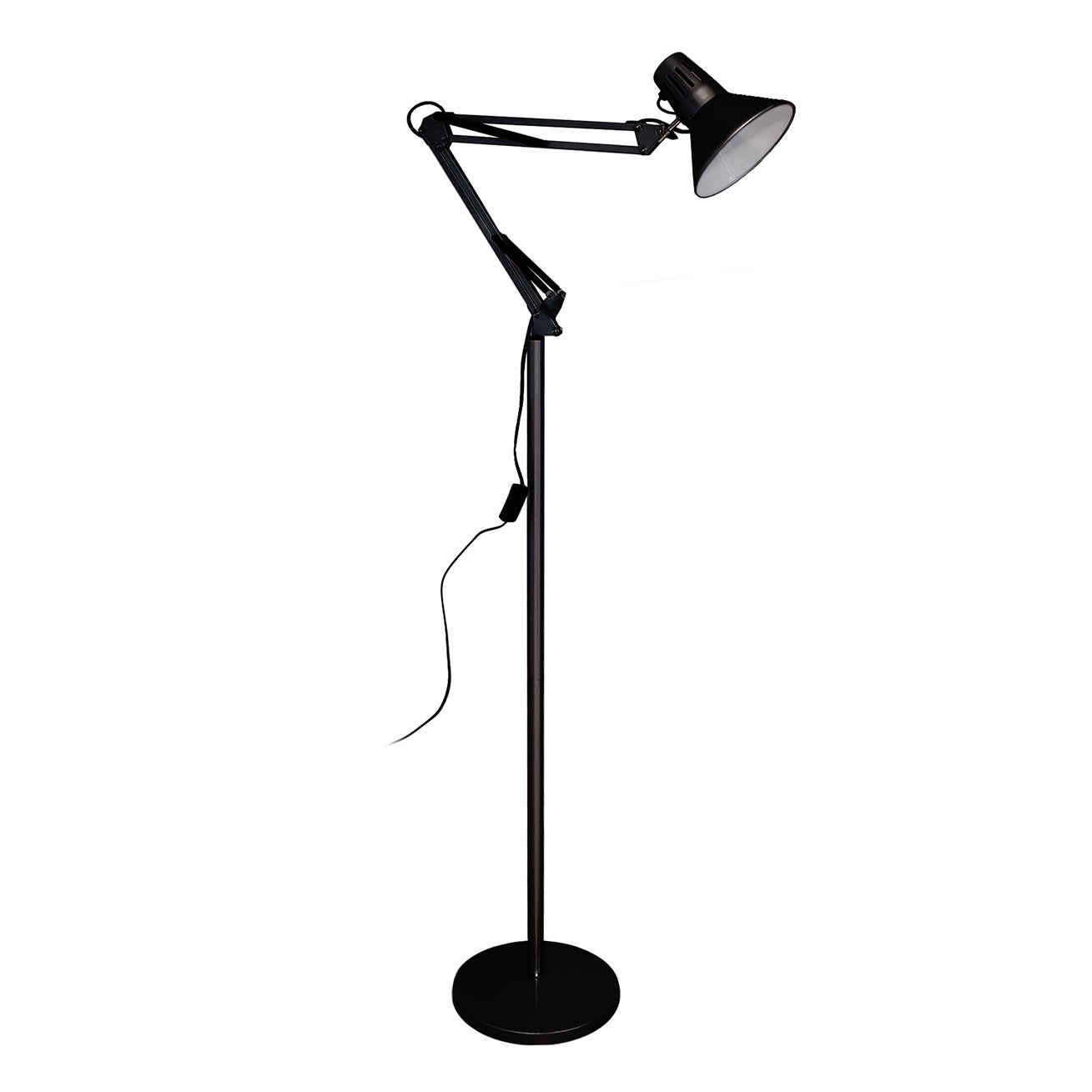 Lampe de Bureau - Design rétro - Pince - Bras pivotant - Métal - E27 - Maison