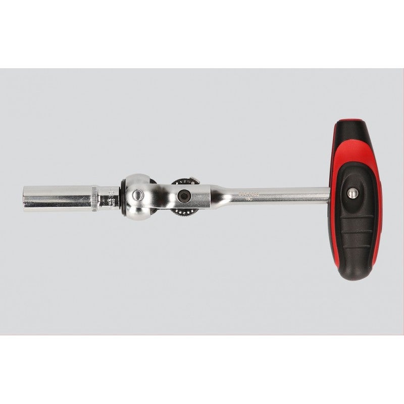 Cliquet à tête pivotante KS TOOLS Modifix - Poignée en T - 1/4 pouce - 914.1405-E - 2