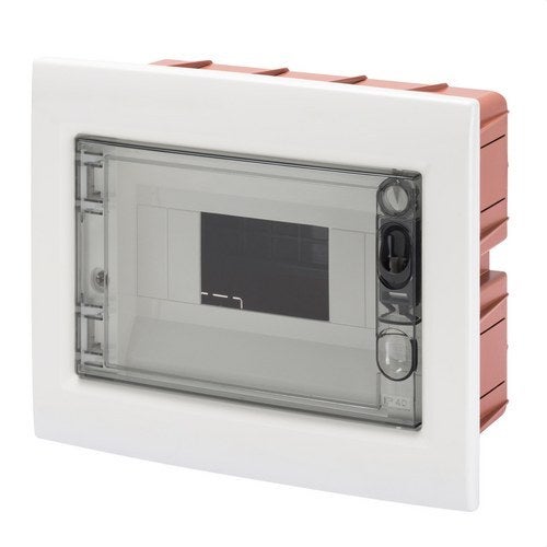Quadro Elettrico Incasso Intratec IP40 – 36 Moduli Su 3 File, Porta Trasparente, 482x283x106 Mm, Per Ambienti Asciutti