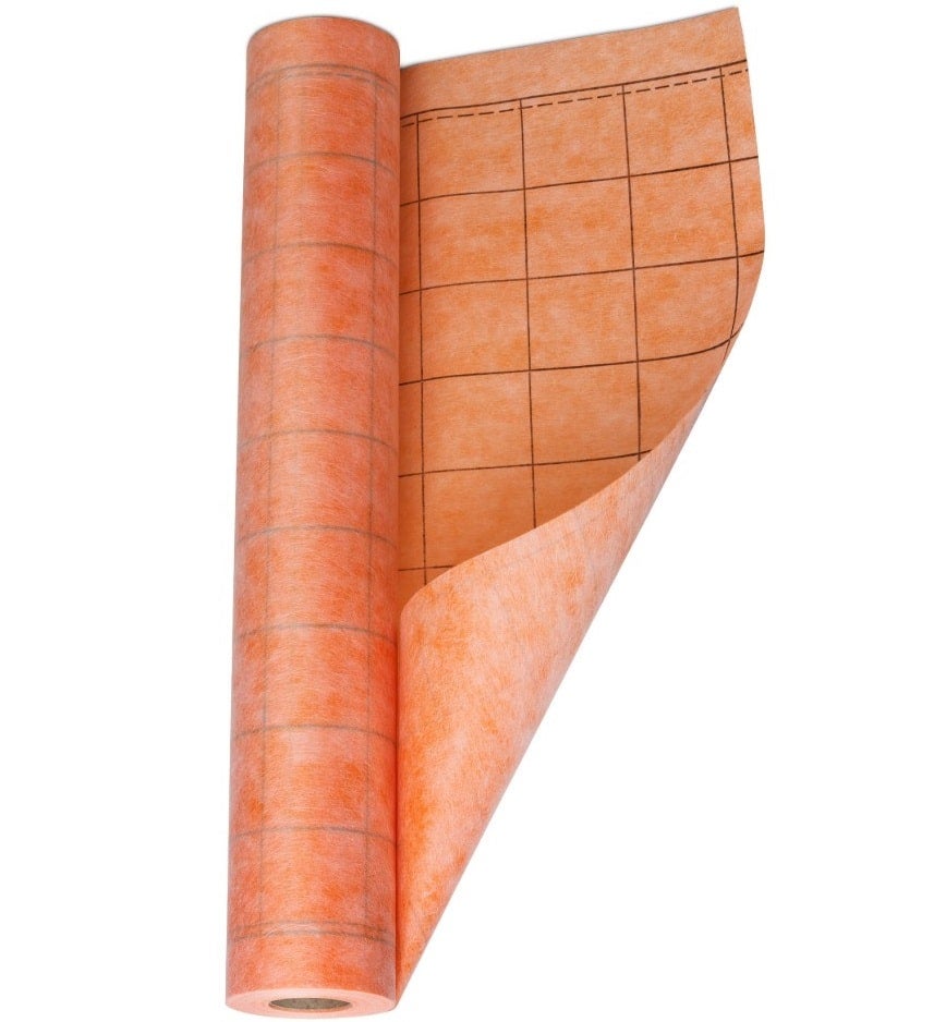 Schlüter-kerdi lámina impermeable polietileno flexible anti-fisuras resistencia química piscinas y spas - 30x1m