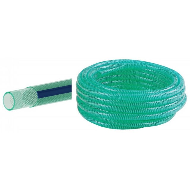 STI Tubo Da Giardino 4 Strati 25m 15mm (5/8'') – PVC Rinforzato, Anti-alga, Made In Italy - 6