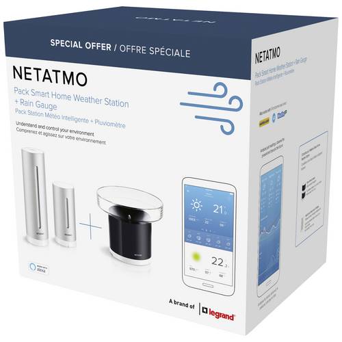 Netatmo Stazione Meteo con Pluviometro Intelligente (Netatmo Smart Weather StationRain Gauge) - 3
