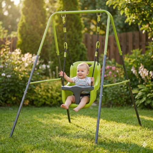 Balançoire Bébé - Sécurité et Résistance Pour Votre Extérieur