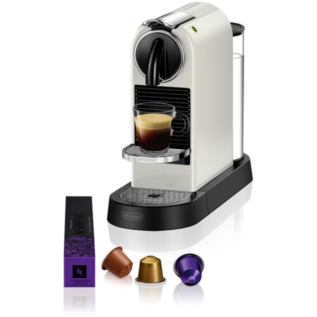 Delonghi De'longhi En167w Máquina Espresso Totalmente Automática 1 L Blanco , Leroy Merlin
